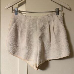 Aritzia Le Fou White Shorts - Sz 0